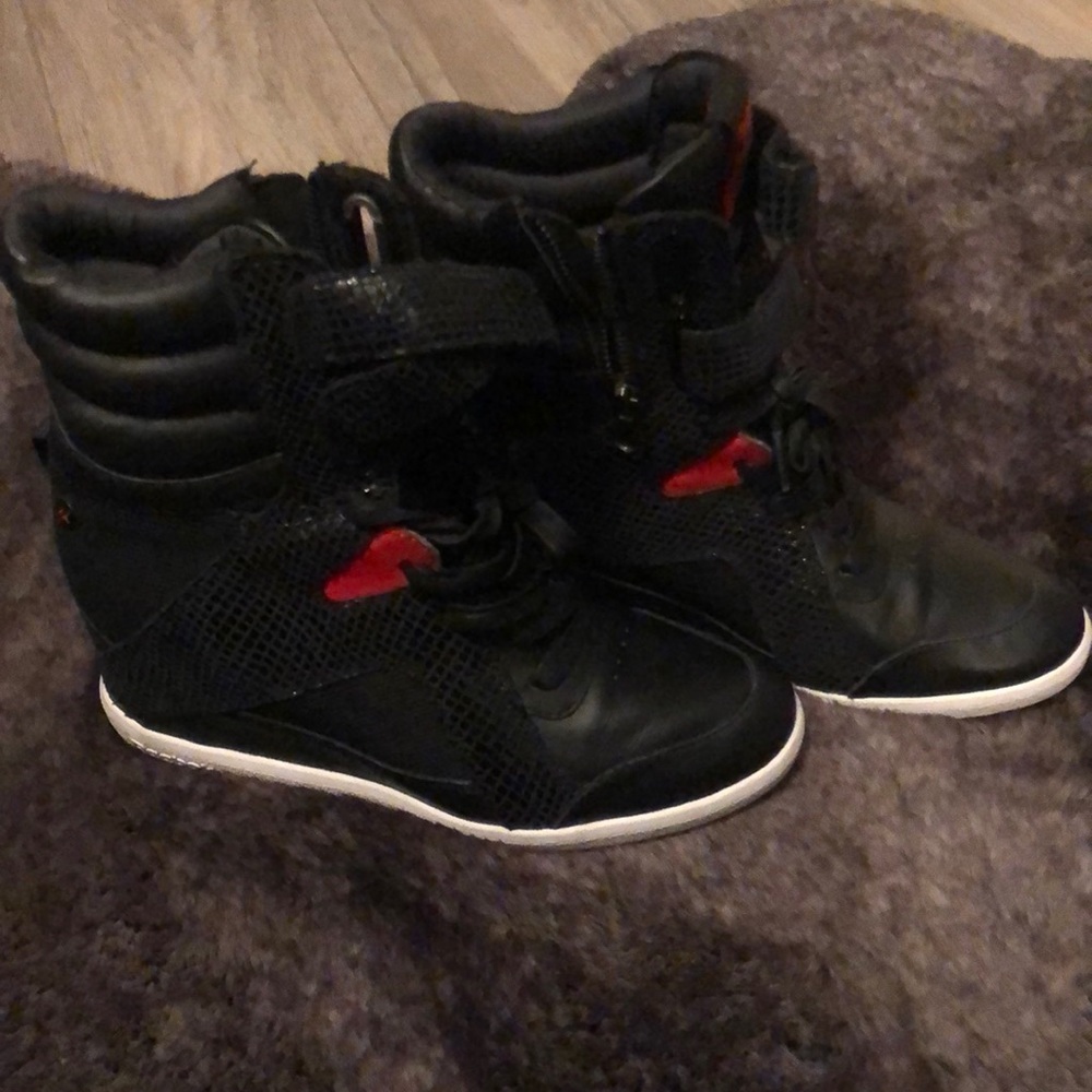 Alicia Keys Reebok Wedge Sneakers Size 8